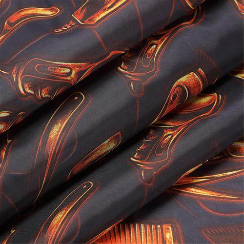 Vintage barber cloth  sal oil  sal  cutting increased  cloth