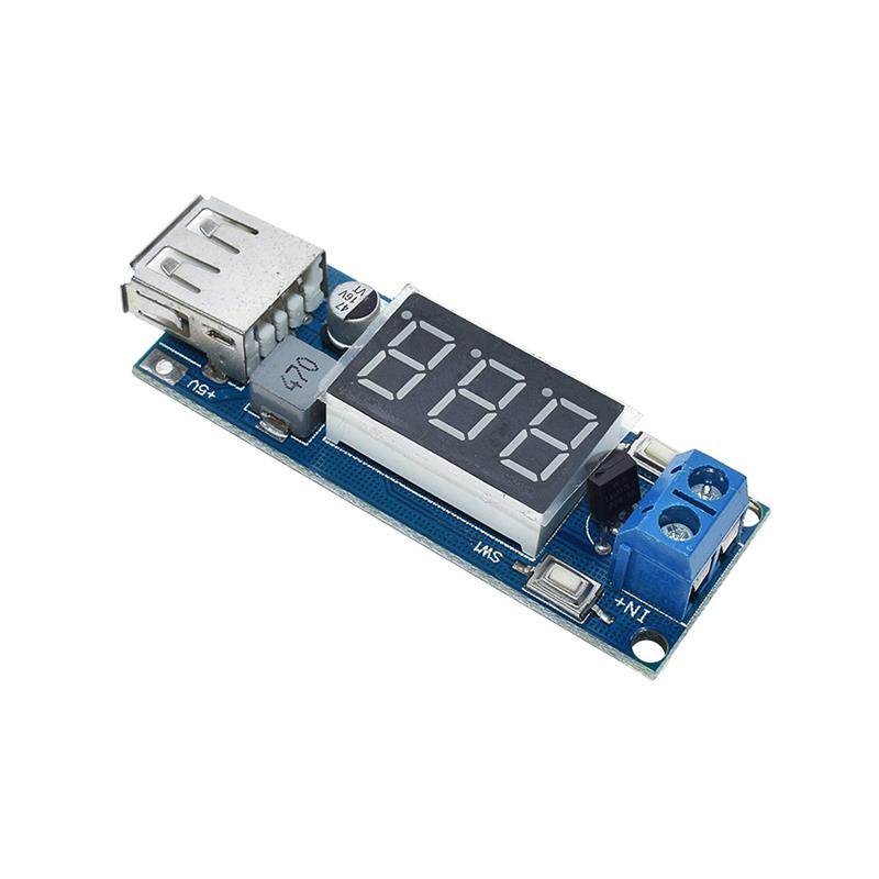 DC-DC Buck Power Module 6.5v12V~40V to 5V + Car Voltmeter US - 图3