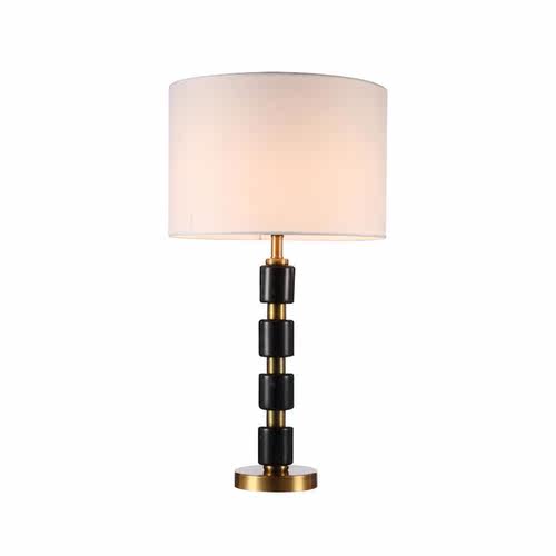 Modern simple marble table lamp hotel  room lamp living room - 图3