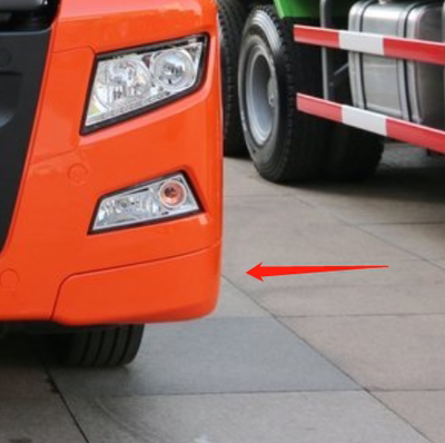 适配重汽汕德卡杠包角C7HG7保险杠包角装饰板牵引钩堵盖配件 - 图1