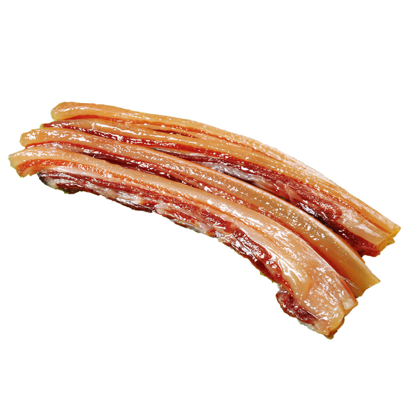 陆宝陆川土猪五花腊肉腊肠广西特产农家自制风干广式广味500g - 图2