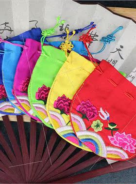 New embroidery incense bag brocade pouch purse blessed bag f