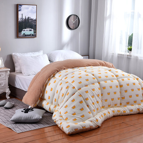 winter wool quilt comforter duvet blanket beddings blankets - 图3