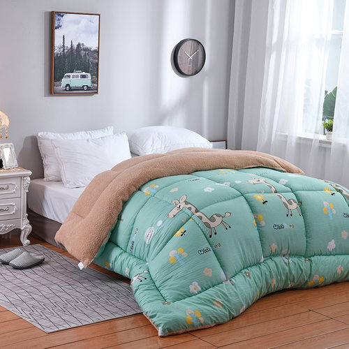 winter wool quilt comforter duvet blanket beddings blankets - 图2