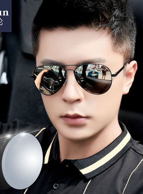 成品近视墨镜定制有度数二合一