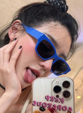 演唱会音乐节粉红色墨镜粉色边框