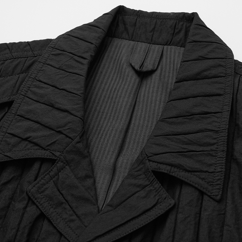 JDV奥莱旗舰店秋季折扣新品男装条纹棉质男士夹克休闲简约外套 - 图0