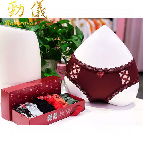 若曼莎七天爱礼盒性感蕾丝舒适内裤 若曼莎Romansa正品内衣内裤