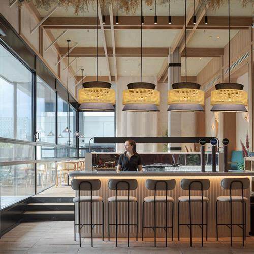 厂家直供藤艺吊灯日式餐厅客厅卧室书房民宿北欧风格藤艺吊灯 - 图0