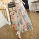 2025 new summer bohemian long skirt printed skirt