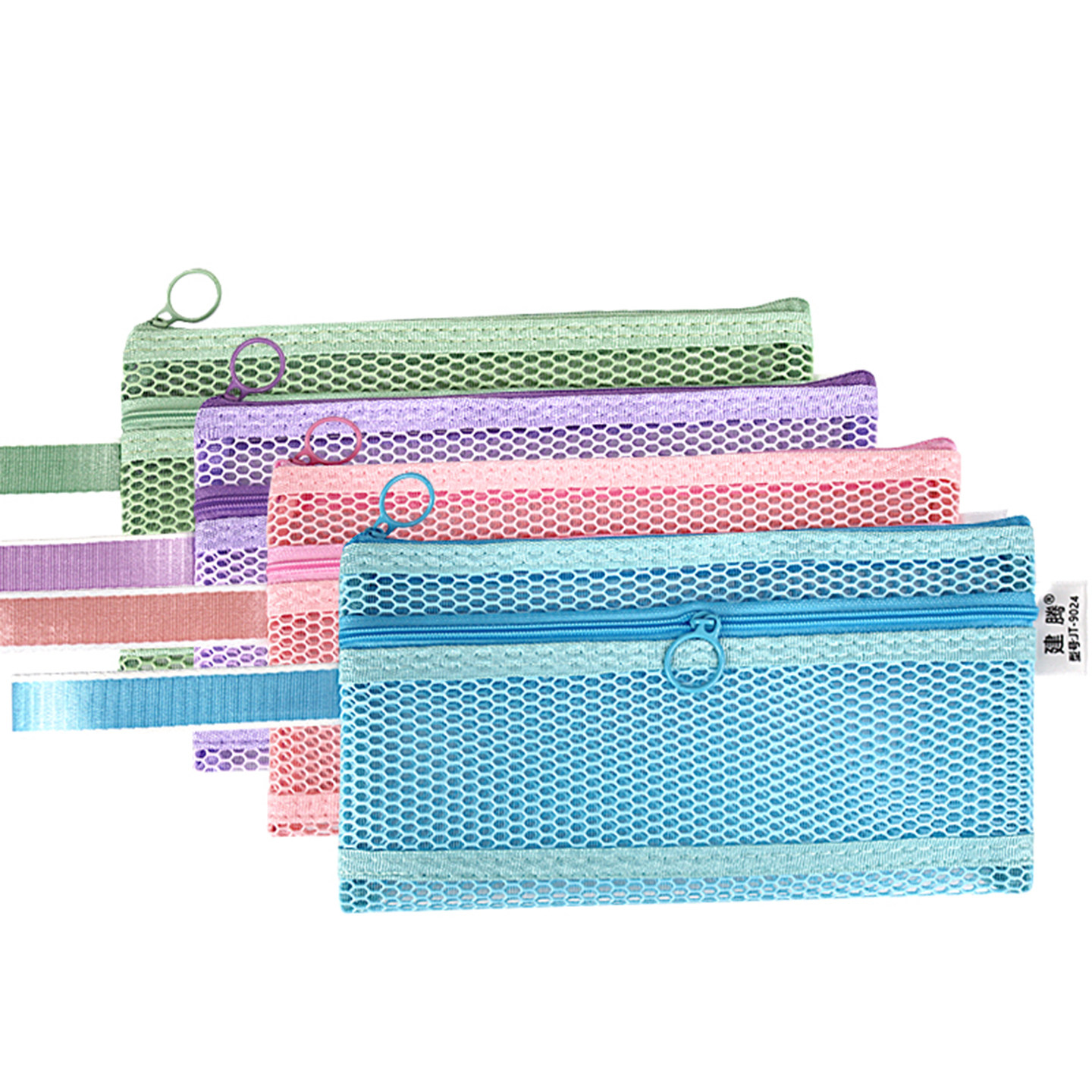 A6零钱包双层太空网格笔袋套装透明笔袋铅笔盒彩色笔袋小学生文具盒初中生笔盒女孩款男孩款证件袋便携铅笔袋,淘宝优惠券,粉丝福利购,淘宝优惠卷