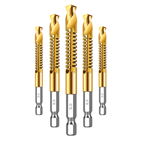 戴恩六角柄锯齿麻花钻头木工专用开孔器手电钻多功能切割开槽拉花 - 图3