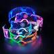 Children's glowing glasses color change and luminous technology sense futuristic glasses street dance performance accessories trendy and fashionable LEDLl