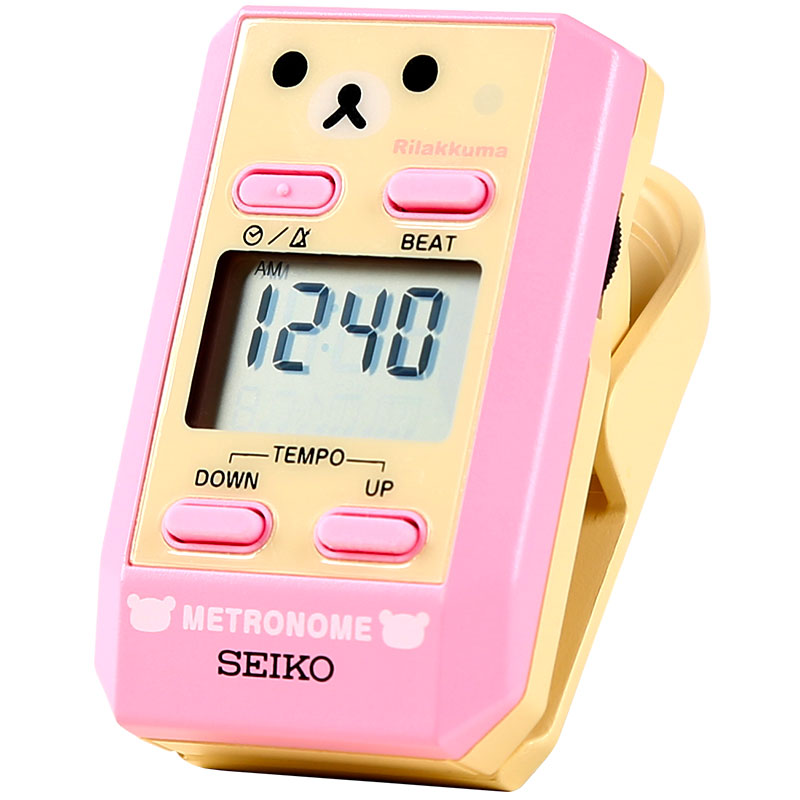 seiko精工律动专卖店日本精工电子节拍器钢琴古筝小提琴考级专用吉他迷你节奏器通用0