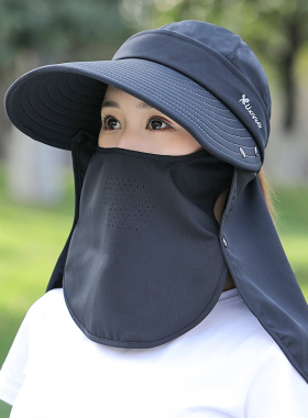 遮阳帽女防紫外线防晒帽子女遮脸