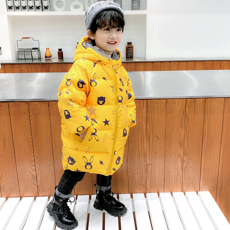 波波拉儿童羽绒服男童正品品牌女童韩版洋气小童加厚保暖宝宝卡通,淘宝优惠券,粉丝福利购,淘宝优惠卷