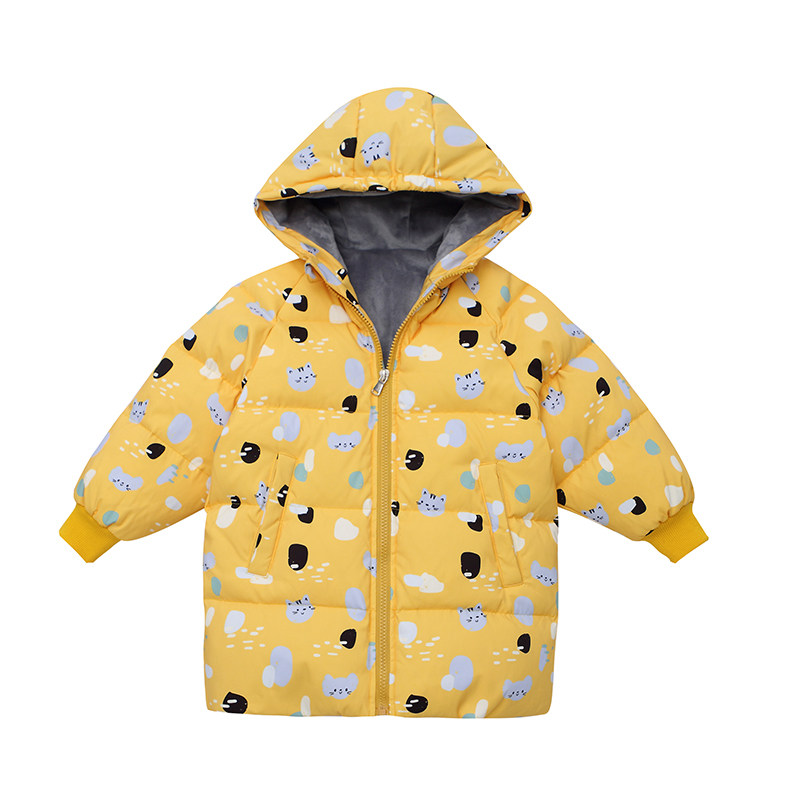 波波拉儿童羽绒服男童正品品牌女童韩版洋气小童加厚保暖宝宝卡通,淘宝优惠券,粉丝福利购,淘宝优惠卷