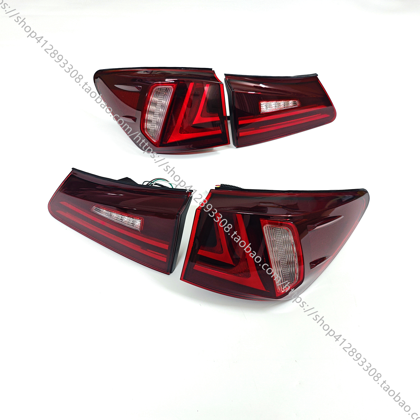 06-12款凌志IS250 IS300 IS350 改装LED后尾灯刹车倒车转向灯总成 - 图0