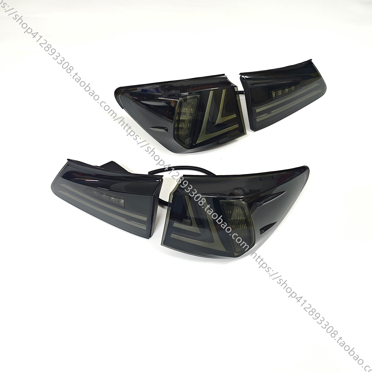 06-12款凌志IS250 IS300 IS350 改装LED后尾灯刹车倒车转向灯总成 - 图1