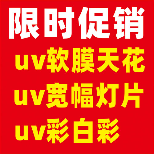 室内外高清超薄灯片UV彩白彩软膜天花卡布灯箱写真PP背胶写真定制 - 图2