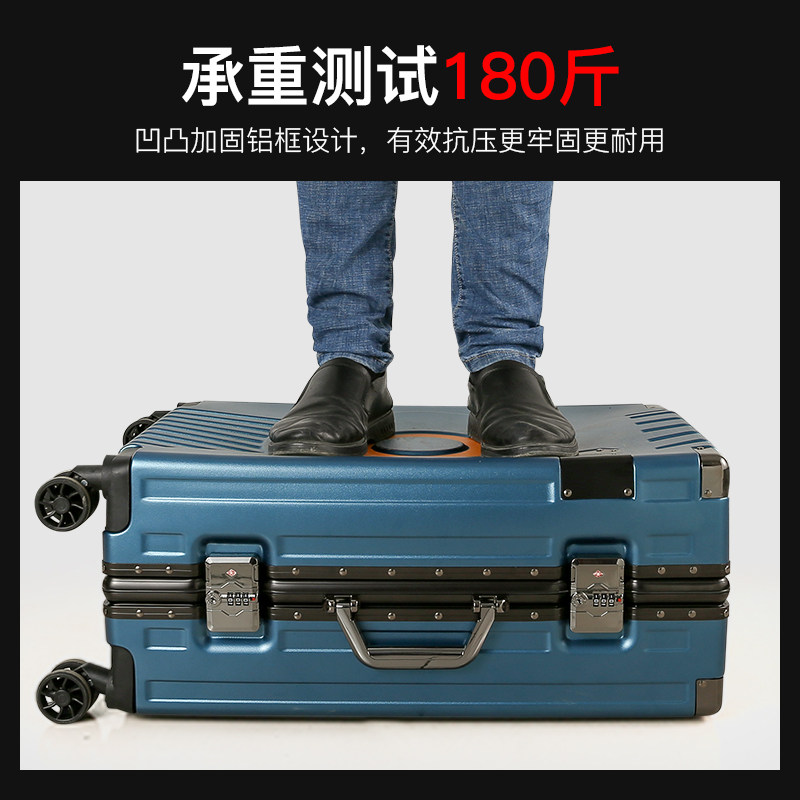 袋鼠官方旗舰女男学生20寸拉杆箱 帆织玛旅行箱