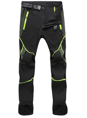 Men's Pants Quick Drying Outdoor Color Stitching Mountain Cl