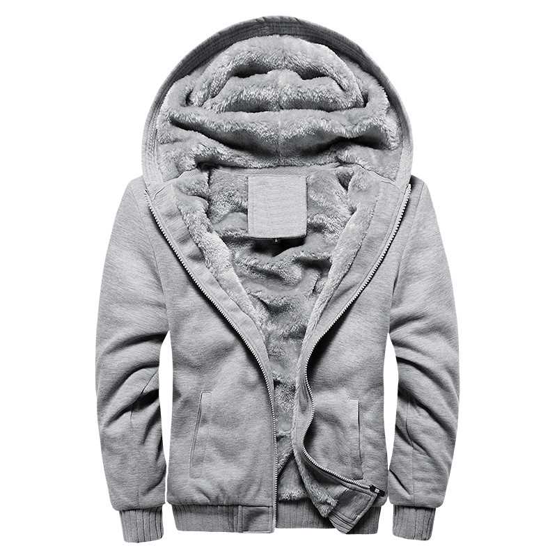 2022 New en Hoodies Winter Thick War Fleece Zipper en Hoo-图2