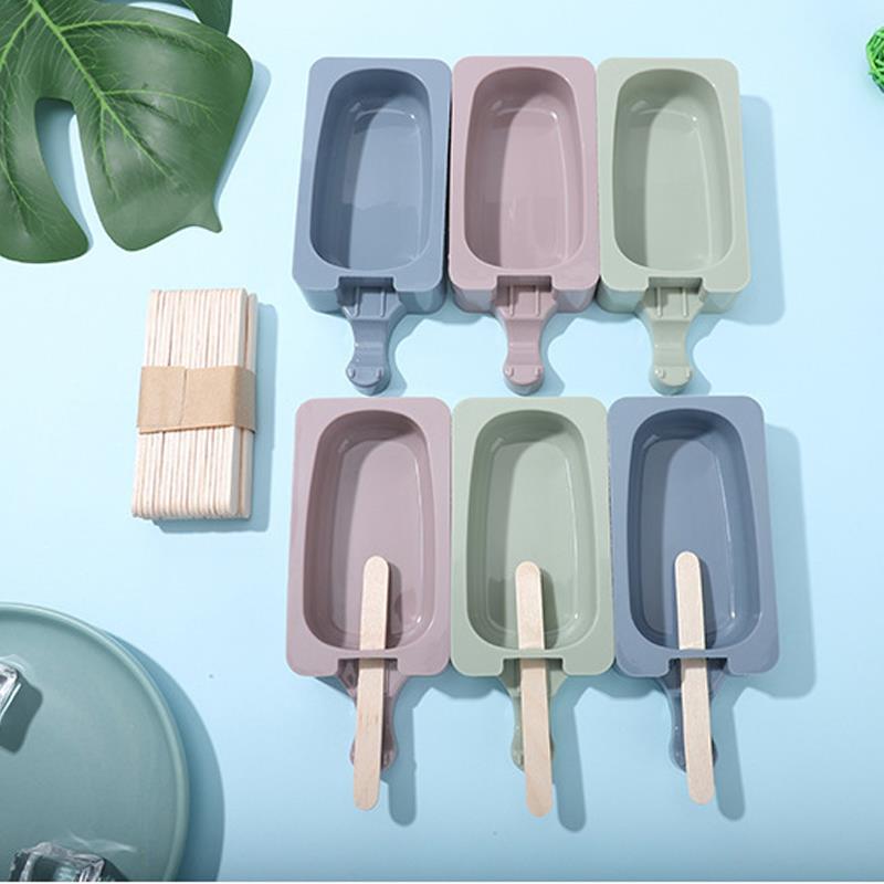 50pcs Popsicle Stick Ice Cube Maker Cream Tools Model Specia - 图0