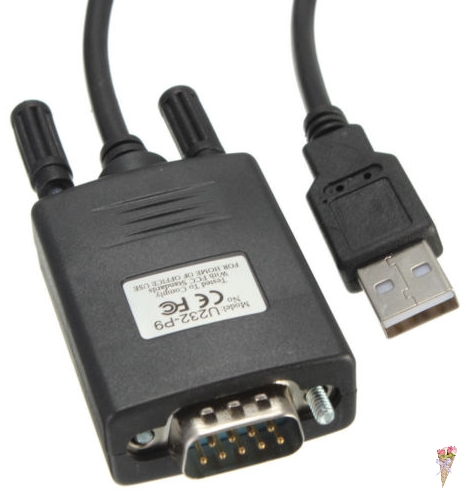 Fahion RS232 Serial to USB 2.0 Cable Adapter Converter 适用 - 图2