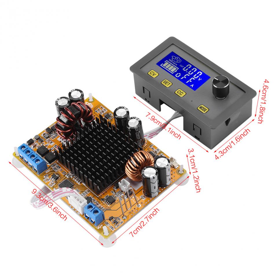 DC-DC 5A LCD Automatic Step-up Step-down Voltage Module Acce-图1