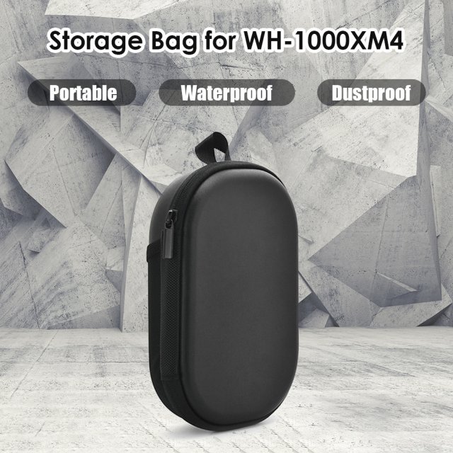 Waterproof EVA Headphone Travel Carrying Case Pouch For WH-1-图1