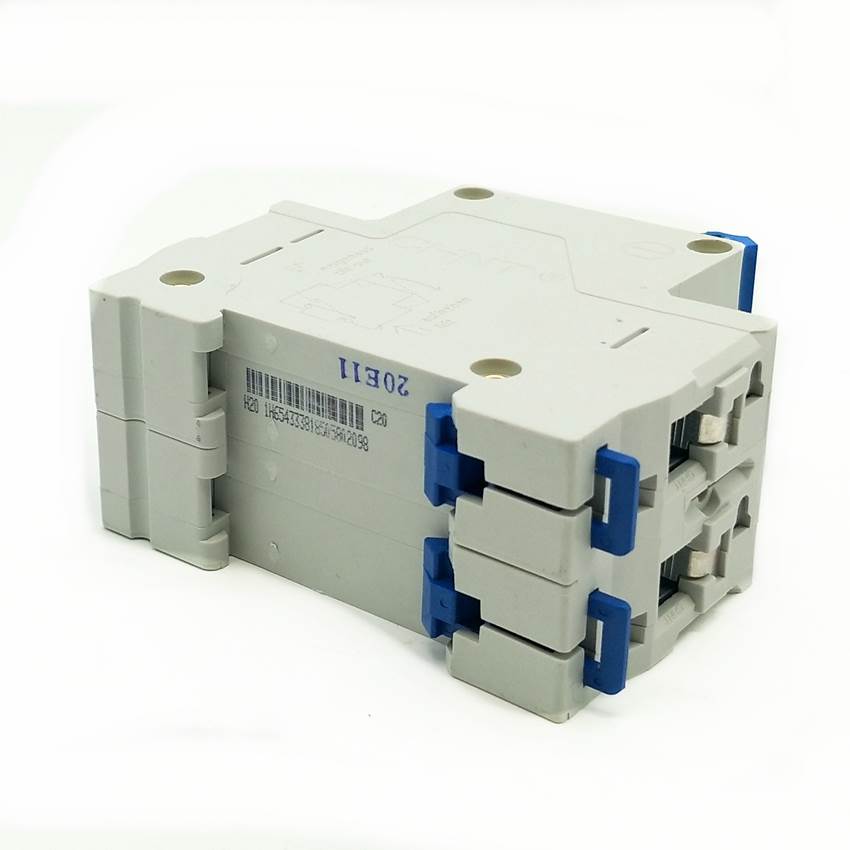 CHINT Mini Circuit Breaker DZ47-60 2P C1A 2A A 4A 5A 6A 10A - 图1