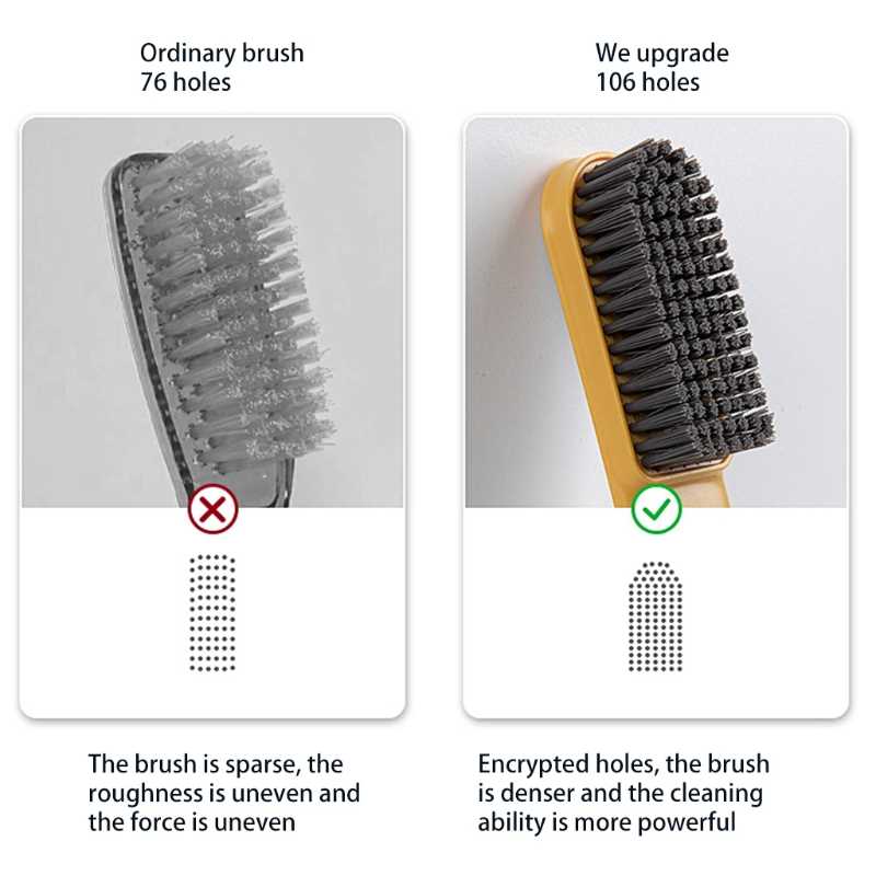 Nordic Household Soft Bristles Sneaker Shoes Cleaning Brush - 图2