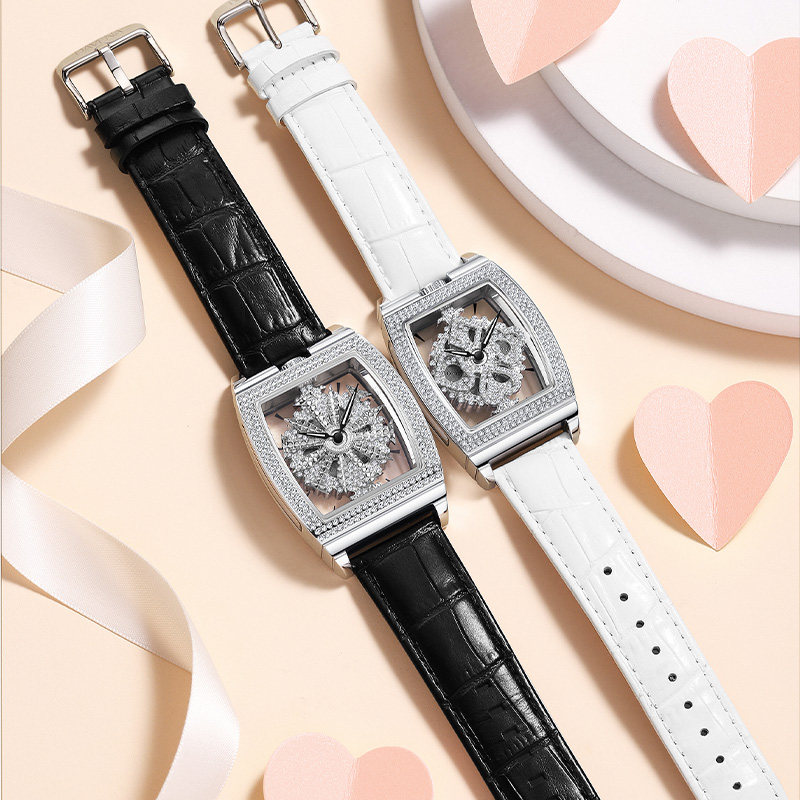 davena蒂玮娜情侣一对时来运转礼盒 davena手表国产腕表