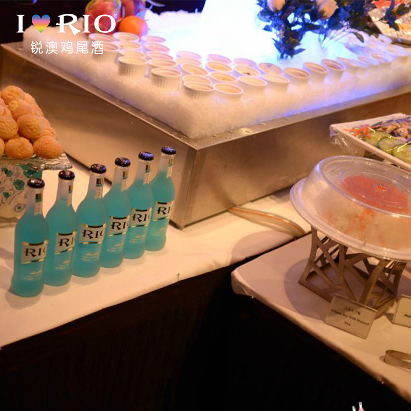 rio锐澳蓝玫瑰洋酒正品预调酒 恒谦酒类预调鸡尾酒/Alcopop