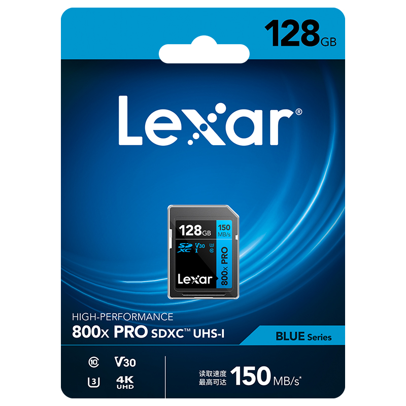 Lexar雷克沙800X pro 128G高速sd卡内存卡数码相机闪存卡富士佳能 - 图2