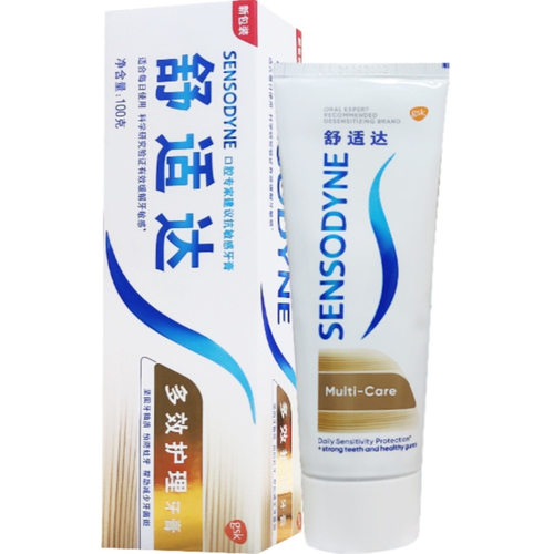 舒适达多效护理牙膏120g/180g有效预防牙齿冷热酸痛含氟防蛀 - 图3