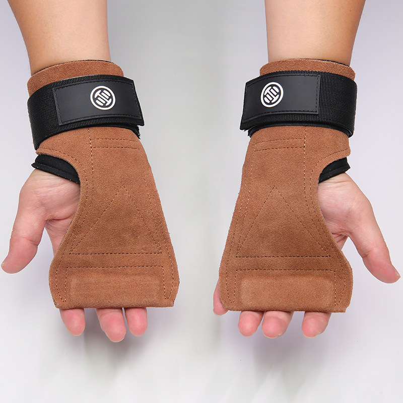 LUXIAOJUN吕小军健身手套硬拉助力带运动护腕牛皮护掌,淘宝优惠券,粉丝福利购,淘宝优惠卷