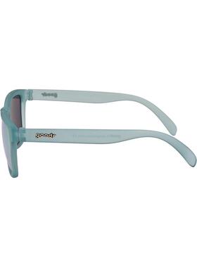 代购Goodr男女太阳镜防滑抗紫外线减少眯眼清晰视野浅绿色透明框