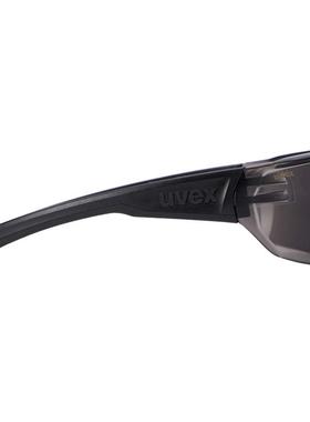 代购UVEX优维斯男女太阳镜防紫外线抗冲击高遮光防滑大框黑色
