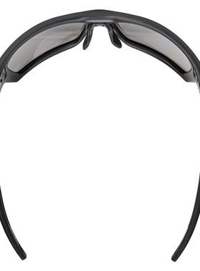 代购UVEX优维斯男女太阳镜偏光防紫外线抗眩光防反射黑色方形框