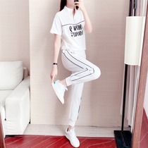 SANDRO VENETA WHITE SPORTS SUIT WOMEN SUMMER 2022 NEW FRIED STREET Fashion Casual Two-piece Style