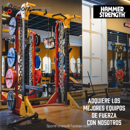 悍马HDElite前开放式多功能训练架HammerStrength力健深蹲卧推架 - 图3