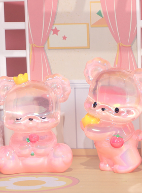 宝贝故事2024新款咪卡熊桌面摆件