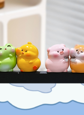 工作搭子电脑趴趴摆件