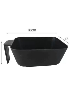 染发工具单槽焗油碗染发碗美发烫染大号带手柄家用染膏碗美发用