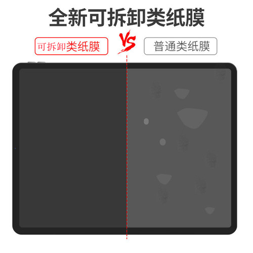 可拆卸磁吸类纸膜2024ipadPro可拆3吸附式纸膜2021air4/5/6适用11书写22ipadPro贴膜10代mini6非钢化保护膜 - 图0