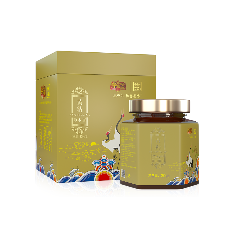 养生堂御品膏方黄精草本百合山药膏 泰开尔御品膏方养生膏