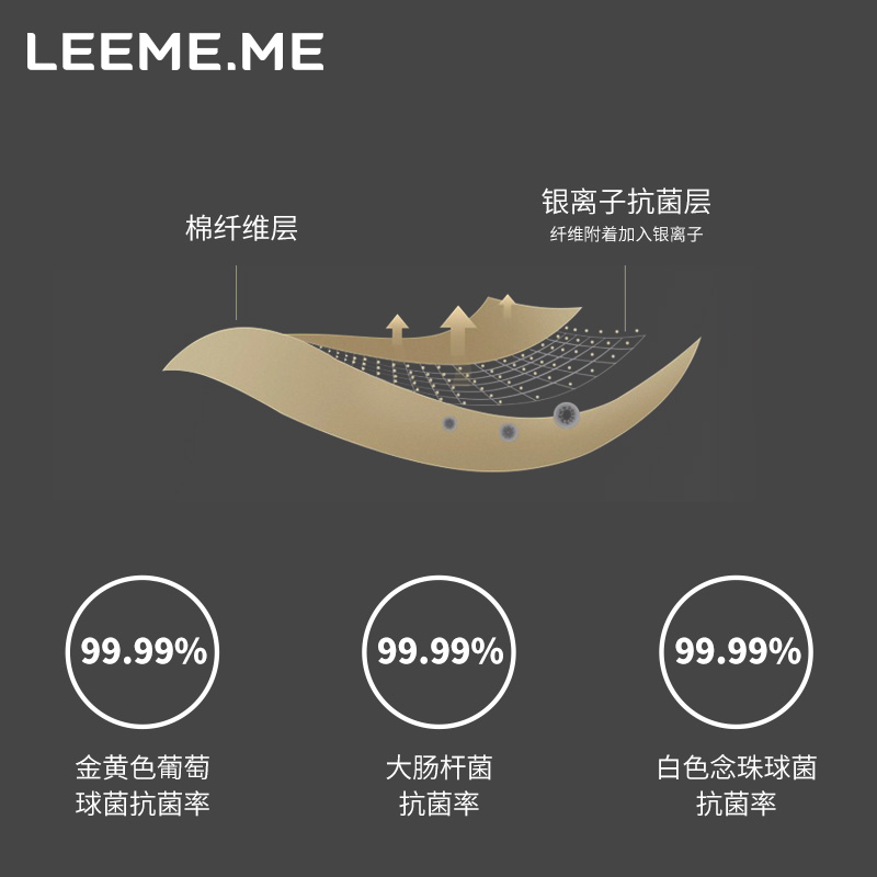 LEEME.ME粒米男士网眼袜子夏天薄款棉袜透气短袜防臭吸汗超薄筒袜 - 图2