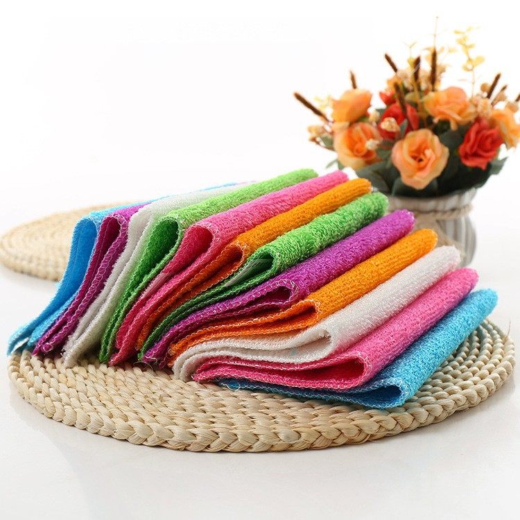 洗碗巾双层不沾油厨房抹布吸水不掉毛免洗洁精跑江湖摆地摊洗碗,淘宝优惠券,粉丝福利购,淘宝优惠卷